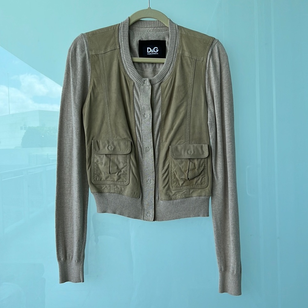 D&G jacket with goatskin
